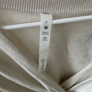 lululemon athletica Cream Sweater